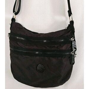 Kipling Alvar Mini Black Crossbody‎ Bag Carry-All  Satchel Shoulder Bag